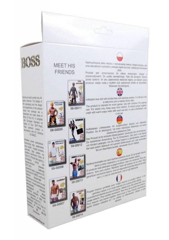 BossSeries Lalka- BOSS Male Doll