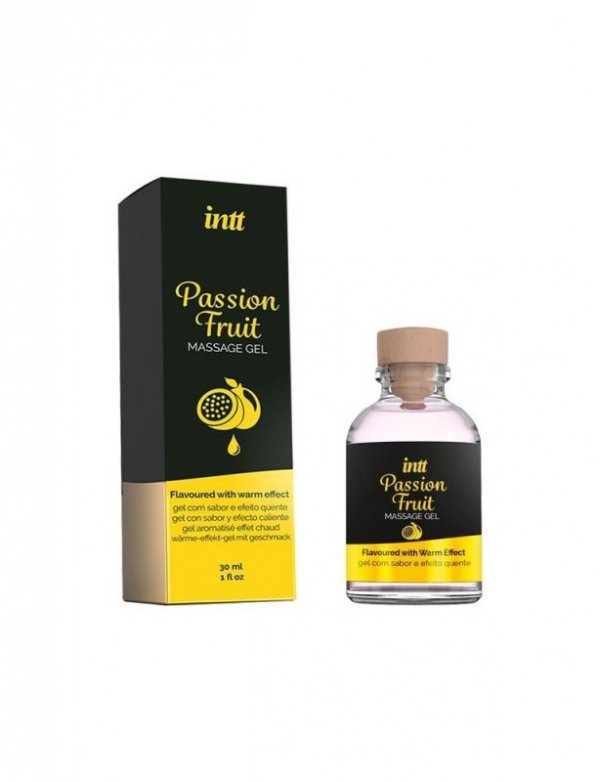 INTT Żel Rozgrzewający Massage Gel Passion Fruit 30 ml 
