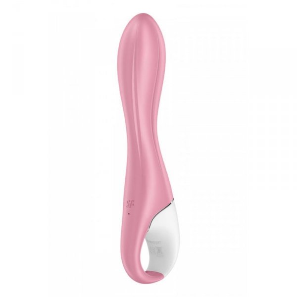 SATISFYER Wibrator Punktu G - Air Pump Vibrator 2 light red