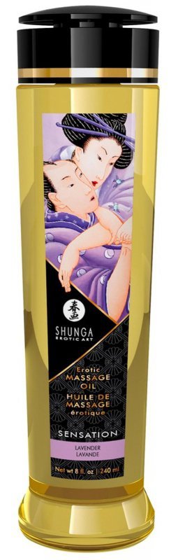 SHUNGA Olejek do Masażu VEGE- Massage Oil Sensation Lavender