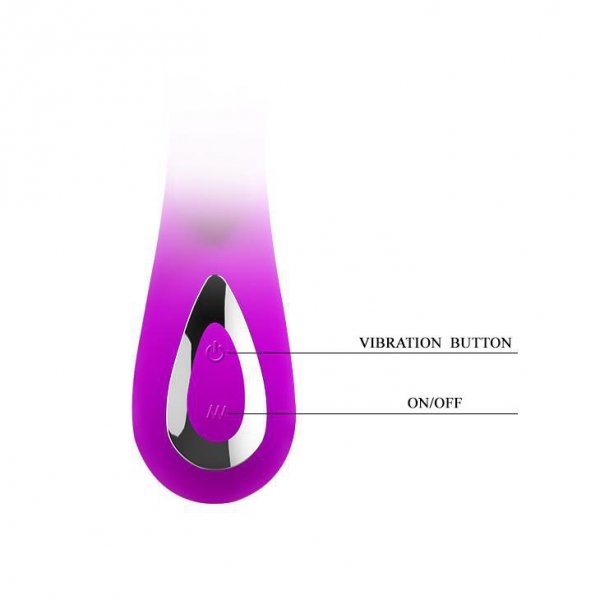 PRETTY LOVE Stymulator Wibrator Łechtaczki HONEY USB-APP mobile 12 function