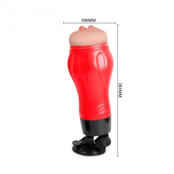 CRAZY BULL - FLORA Mouth-Masturbator Usta