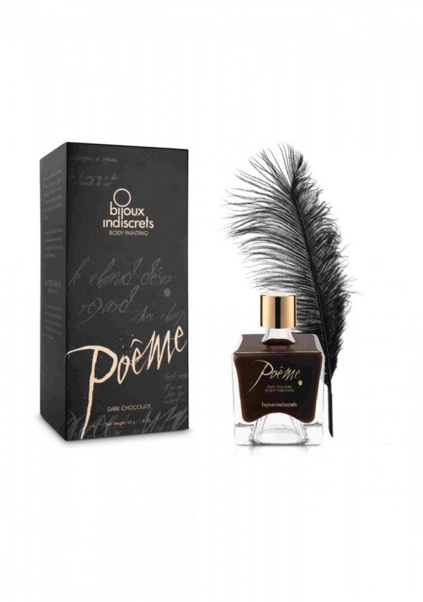 Poème - Body Painting - Dark Chocolate - 50gr-Jadalna Farbka do Ciała