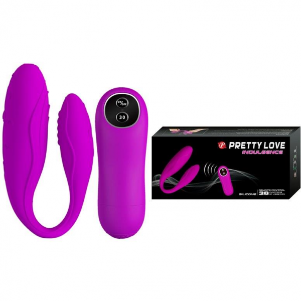 PRETTY LOVE  Stymulator dla Par  -  INDULGENCE PLUS, 30 function purple