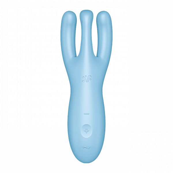 Satisfyer Wibrator-Threesome 4 Connect App (Blue) 