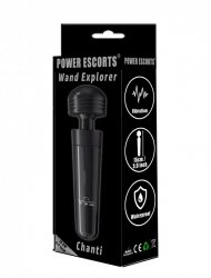 Wnd Explorer -Chanti-Vibrator 15cm-Black