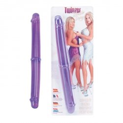 Twinzer 12 inch Double Dong Purple