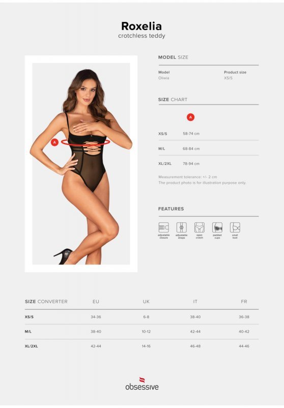 Roxelia body otwarte  M/L