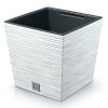 Blumentopf Blumenkübel Pflanztopf Pflanzkübel Einsatz -  Furu Square Low 240 Weiß