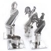Edelstahl Kaminaufsatz Schornsteinaufsatz Standard-Design 100mm
