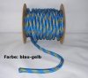 Polypropylen Seil PP schwimmfähig Polypropylenseil - blau-gelb,  4mm, 5m