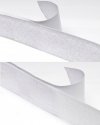 Klettverschluss Klettband Haken und Flauschband selbstklebend 20mm Weiß- 1m 