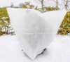  3x Frostschutzhaube Wintervlies Winterschutzvlies Weiß 50g Pflanzenschutzsack 60x80