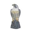 3x Taubenschreck Vogelscheuche Taubenabwehr Vogelabwehr - stehender Falke