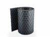 Sichtschutzstreifen Sichtschutz Rattan mit Clips 19x255cm - Grau