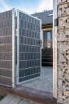 Sichtschutzstreifen Sichtschutz Rattan mit Clips 19x255cm - Dunkelbraun