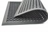Gummimatte Schmutzfangmatte Ringmatte Wabenmatten -  80x120cm mit Rand