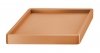 Blumenuntersetzer Rolluntersetzer - Quadrat mit Rand 450 Terracotta