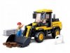 Klemmbausteine Spielbausteine Spielset BAU Spielfigur - Bagger Baumaschine G070891 