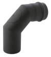  Pelletrohr DN 80mm - Bogen 90° mit Reinigungsöffnung