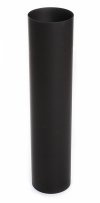 Ofenrohr FAL Rauchrohr Kaminrohr 0,6mm Schwarz feueraluminiert - 100cm 100 mm