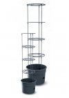 Blumentopf Tomatentopf für Tomatenpflanzen Tomatenzüchter mit Rankgitter 12L 