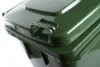 Mülltonne Müllbehälter Behälter  mit Deckel 2 Rad - 120L Gelb