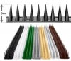 12x Vogelabwehr Spikes Kunststoff 3cm Tierabwehr Taubenspikes Vogelschutz 50cm - Transparent