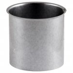 Wandfutter einwandig 0,6mm Silber feueraluminiert - 120mm