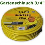 Gartenschlauch Sunflex 3/4" 20 Meter Lang