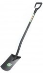 Gartenspaten Rundblatt Metallstiel Feldspaten Rund Schaufel Grabspaten 120cm Spaten