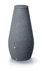 Regentonne 200L Regenbehälter Regentank Regenfass Welle-Design - Grau