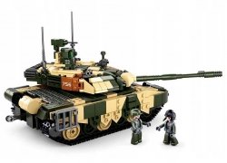 Klemmbausteine Spielbausteine Spielset Militär - Tank russischer Panzer T-90 MS G135381
