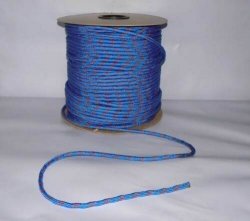 Polypropylen Seil PP schwimmfähig Polypropylenseil - blau-rot; 10mm, 100m