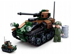 Klemmbausteine Spielbausteine Militär -  Panzer militärisches Kettenfahrzeug Wiesel 2in1  G135376 