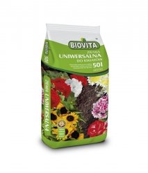 Blumenerde Universalerde Erde Pflanzerde Blumen Universal-Blumenerde Sack 50L