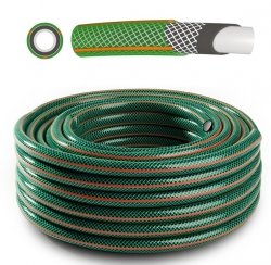 Gartenschlauch Wasserschlauch Greenbos Plus 4 lagig  3/4" - 15m grün 