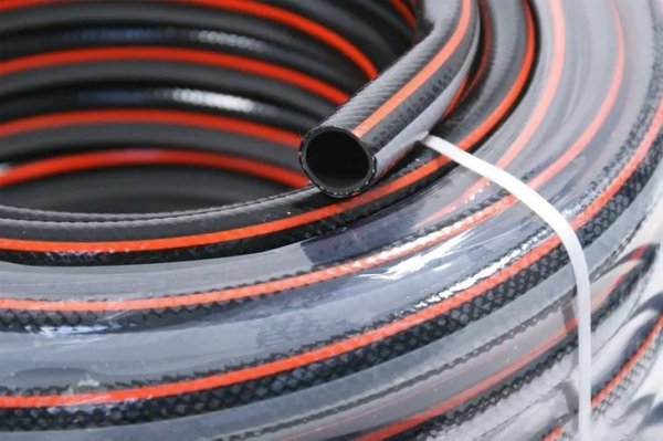 Gartenschlauch Wasserschlauch Carbon Plus 4 lagig  1/2&quot; - 30m schwarz