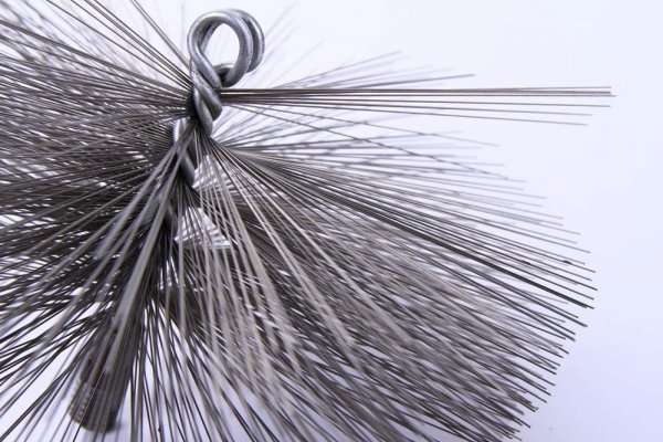 Schornsteinbesen Kaminbesen aus Stahl 13cm