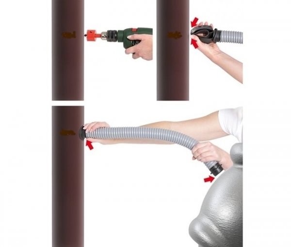 Anschluss-Set für Regenwassertonne Regentonne - ICANS