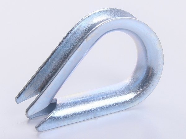 10x Kauschen Kausche für Stahlseil 4 mm