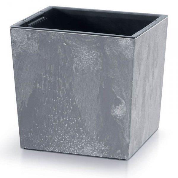 Blumentopf Blumenkübel Pflanztopf Pflanzkübel Einsatz -  Urbi Square Low 240 Grau