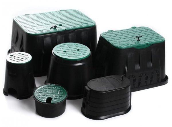 Ventilbox Ventilkasten Bewässerung Box für Magnetventile - Verde