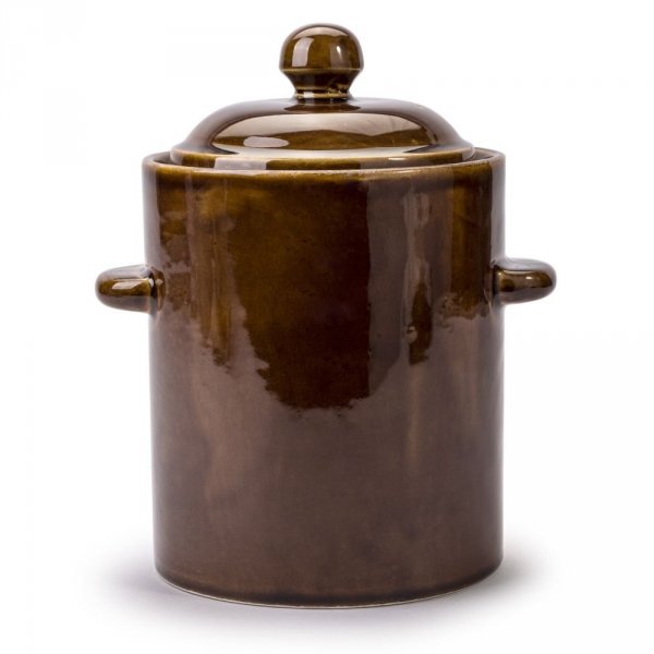 KADAX Holzfass 5L - Traditioneller Gärtopf Für Sauerkraut & Fermentiertes Gemüse