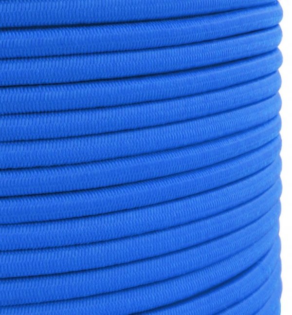 Expanderseil Gummiseil Gummileine Spanngummi Planenseil elastisch 8mm Blau - 10m