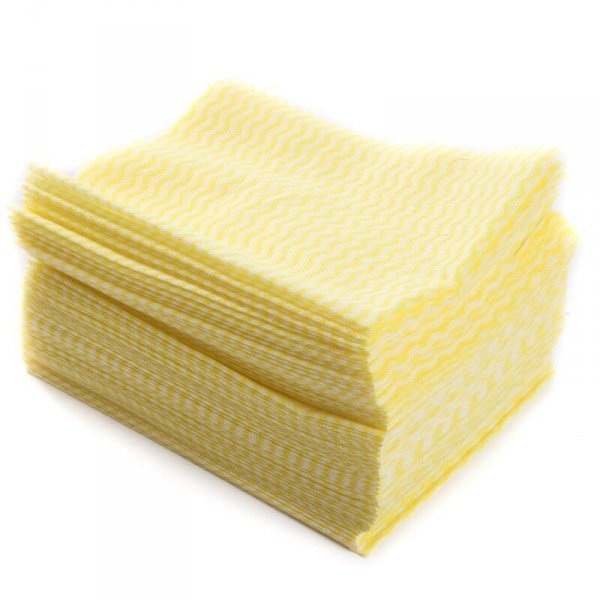 Wischtücher Reinigungstücher Putztücher Gelb 40x30 cm Tücher im Karton 100St