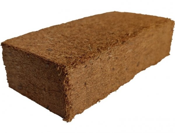 Kokosfaser Brikett Kokoserde Kokos Quellerde Anzuchterde 650g 8-9L Kokosstreu 