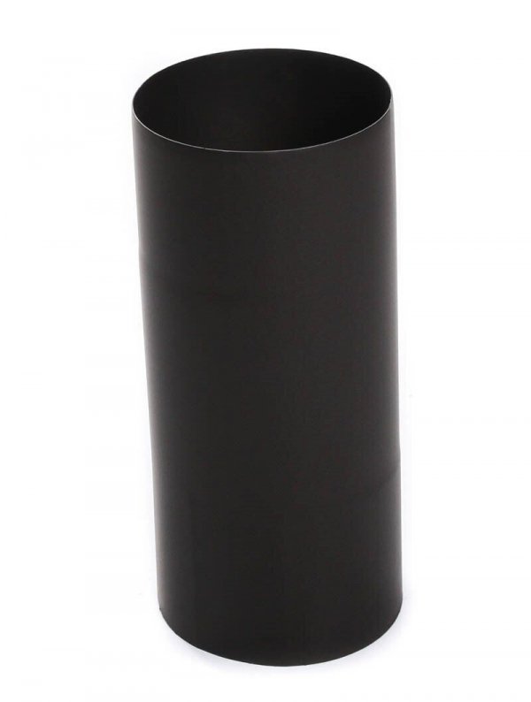 Ofenrohr FAL Rauchrohr Kaminrohr 0,6mm Schwarz feueraluminiert - 25cm 110 mm