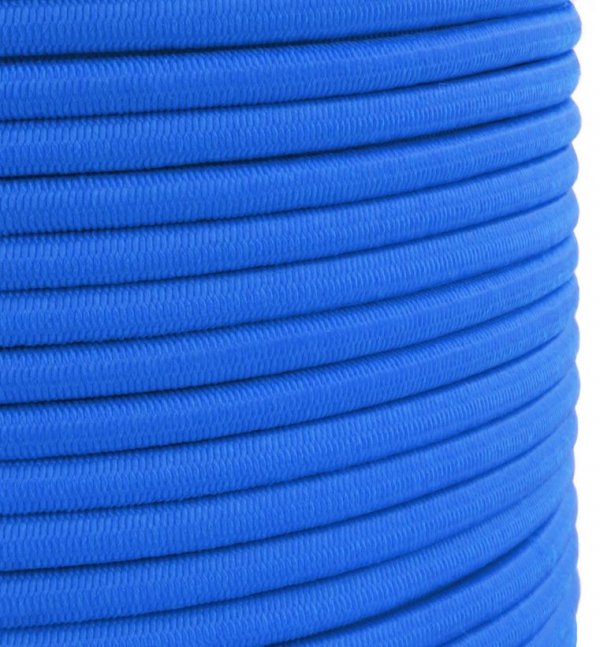 Expanderseil Gummiseil Gummileine Spanngummi Planenseil elastisch 6mm Blau - 5m