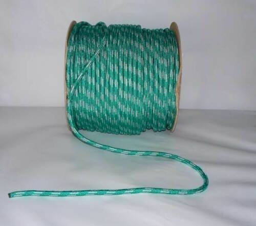 Polypropylen Seil PP schwimmfähig Polypropylenseil -  grün-weiß,  12mm, 180m